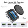 Yottamaster 9 in 1 Mac mini M4 Dock 10Gbps with