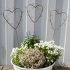 Storm's Gartenzaubereien Decorative Garden Stake Hearts Set of 3 for