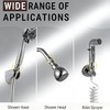 BOROLA Shower Head Shut Off Valve, G1/2" Thread Shower Flow