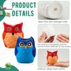 Tanlade 12 Set Paint Your Own Ceramic Planters Mini Owl