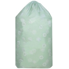 Astro 613-45 Duvet, Drawstring Bag, Single Size, Green, Japanese Modern Pattern, Storage Case, Polyester, Washable, Vertical Storage