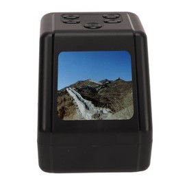 Digital Film Scanner, 2 Inch Screen Slide Negative Scanners with LED Backlight, Convert 135 126 110 8mm Slides to 12MP JPG Digital Photo Negative Scanner, USB Powered