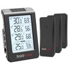BaldrTherm Solar Outdoor Thermometer, Wireless Temperature & Humidity Monitor with