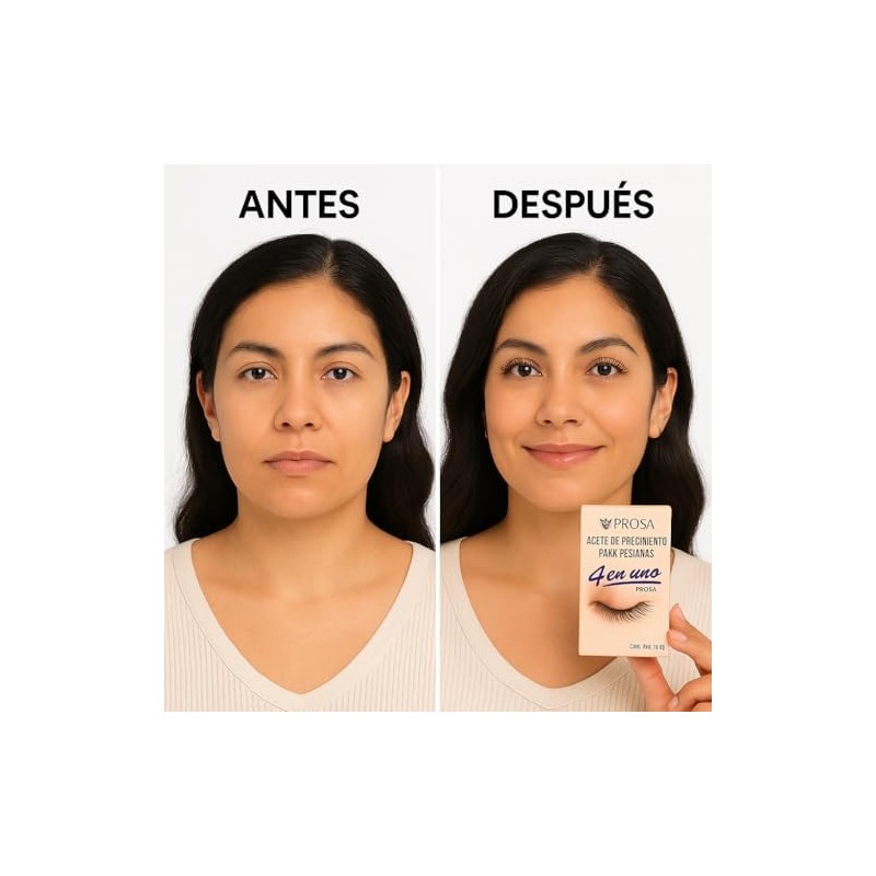 Pro-sa Aceite de Crecimiento para Pestañas 4 en 1, 15