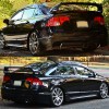 munirater Rear Trunk Spoiler Wing Lip Black ABS Plastic For