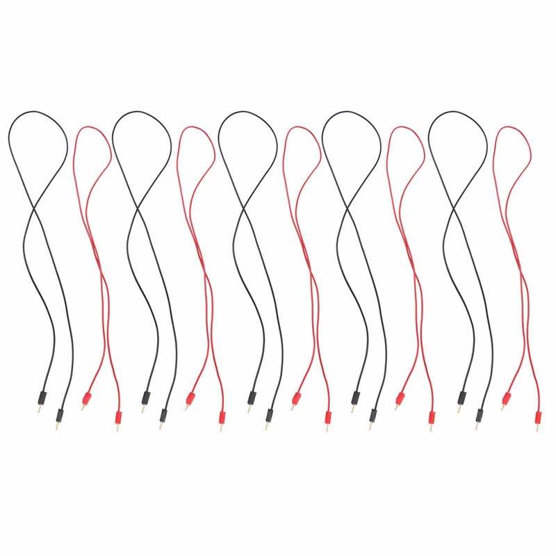5 Sets Banana Plug Test Lead Gold Plating Banana Plug