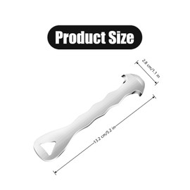 1 Pack Orange Peeler Tool Professional Lemon Slicer, 304 Stainless Steel Citrus Peeler with Hanging Hole for Fruit, Kitchen Tool, Silver