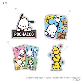 Gourmandies Sanrio Characters Mobile Sticker Pochacco SANG-390PC