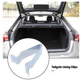 SG Store Pack of 20 Tailgate Trim Clips, Boot Lid Trim Fasteners, Compatible with Skoda 100 1970-1977