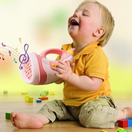 Animal Caller Toy, Electric Horn Toy, Educational Hunting Toys, Loud Noisy Toys, Animal Sound Toy, Interactive and Fun Educational Play Experience Encourages Active Play Perfect for Kids 3+ (Pink)