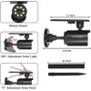 Solar Lights Outdoor Motion Sensor Flood Lights 2000LM IP67 Waterproof