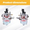Aulavik 120-4418 Carburetor for Toro Power Clear 421 621 621R