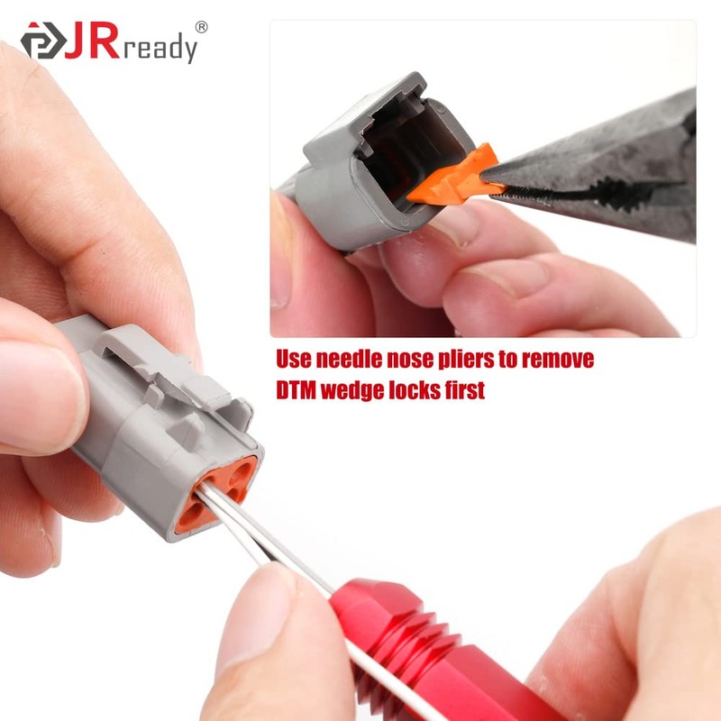 JRready Deutsch Terminal Removal Tool DRK-20DTM,Connector Release Tool for Deutsch