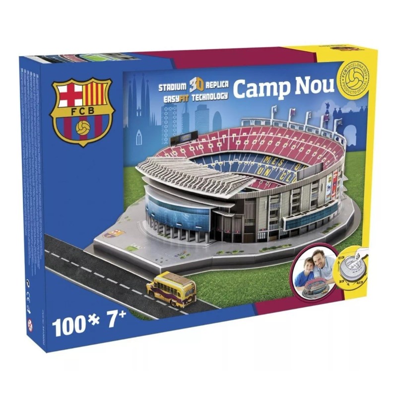 Nanostad Rompecabezas 3d Nanostad Estadio Camp Nou Barcelona Laliga