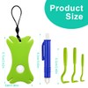 EIROVYA Tick Tweezers 6 in 1, Tick Tweezers for Dogs,
