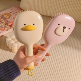 Shampoo Brush Hair Cushion Organizer Massage for scalp washing and shower hair care, soft handheld hair Korean Import, Beauty and Personal, Option 1