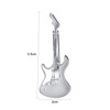 Yoursfs Guitar Tie Clip Music Silver Funny Tie Pin Funny