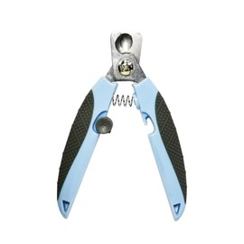 Professional Claw Cutter for Dogs, Cats, Pets - Stainless Steel Pet Salon Grade Claw Cutter - Claw Cutter with Spacer Safety Guard (L)