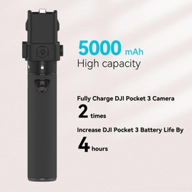 Smatree Portable Stand Handheld Smartphone Stand Mount Pocket Stand Kit for Osmo Pocket 3 with Tripod