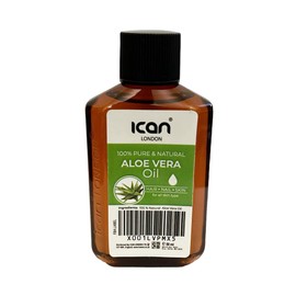 ican 100% pure & natural Aloe Vera oil for hair, skin 50ml travel size