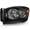 OCPTY Headlight Assembly Pair Replacement for Dodge Ram 1500 2006-2008