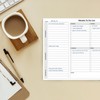 A4 Weekly Desk Planner/To Do List - 52 tear off