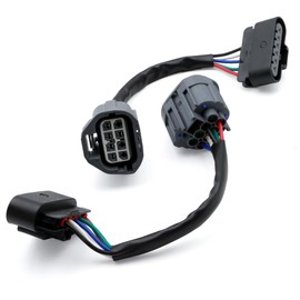 ASTROSYNC - Adaptador de cableado para faros delanteros HID a halógenos, compatible con GMC Acadia 2007-2012, arnés de cambio de conversión de faros delanteros izquierdo y derecho, reemplazo 22938889