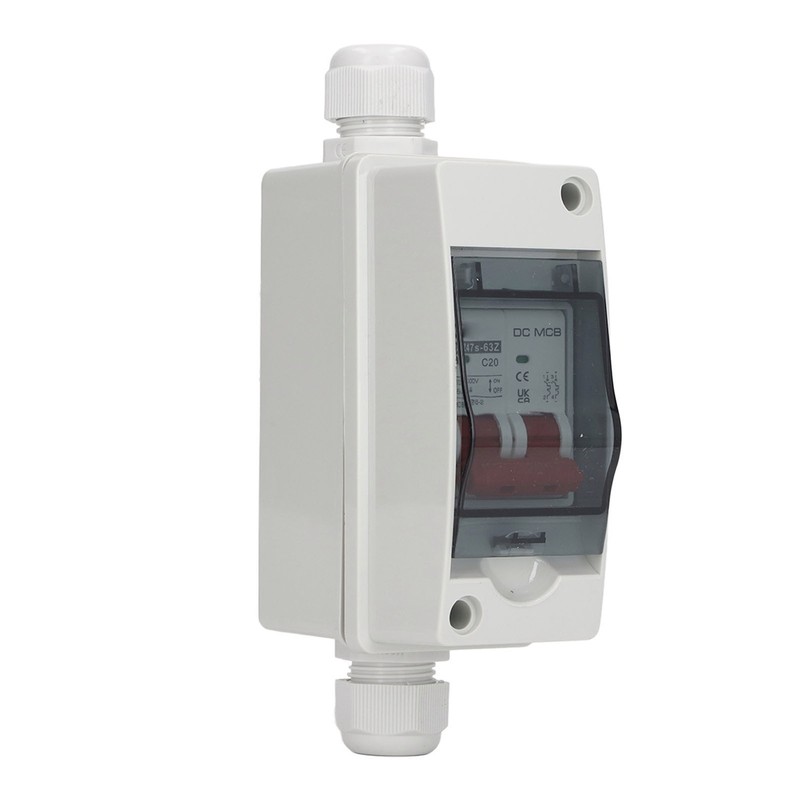2P Miniature Circuit Breaker IP65 Waterproof Disconnect Switch for Solar