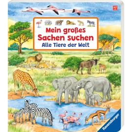 Mein grosses Sachen suchen: Alle Tiere der Welt