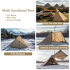 Top Lander 2-4 Person Teepee Winter Tent with Wood Stove