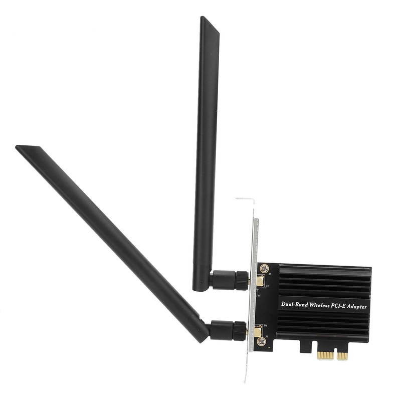 Network Card Desktop Dual Band Adapter with 8DB Antenna Extension