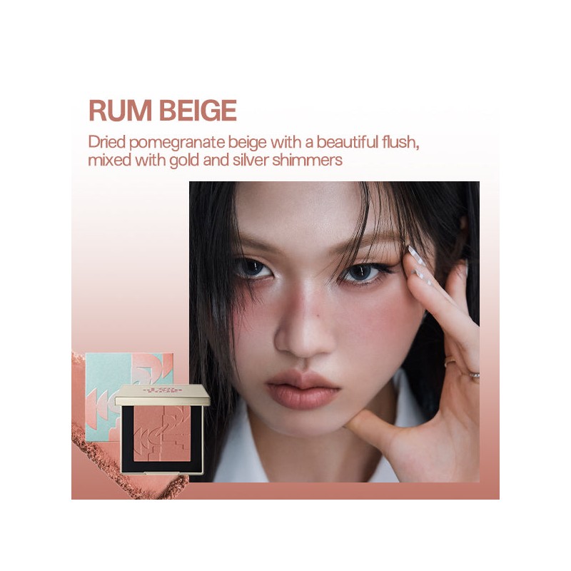 TWO SLASH FOUR All over face blush - rum beige