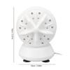 Portable Washing Machine, Foldable Mini USB Small Clothes Washer for