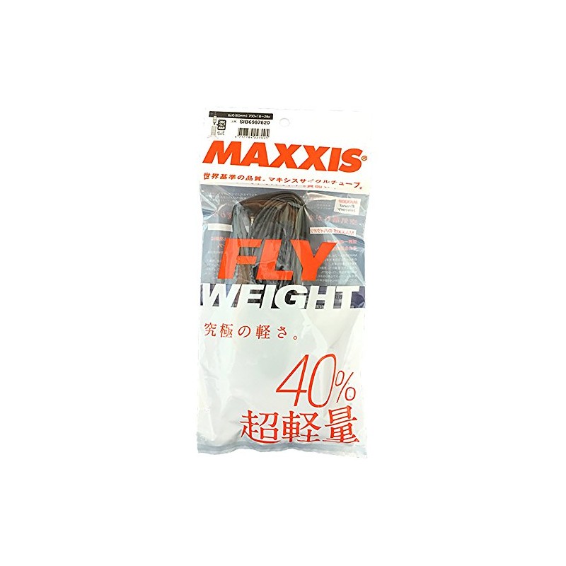 Maxxis Unisex - Adult Flyweight Tube, Black, 1 Size