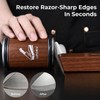UFORU Rolling Knife Sharpener Kit, Knife Sharpener Tool with 15°