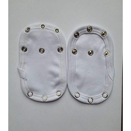 Dtailz Baby Vest/Bodysuit Extender Adjustable Length X 2