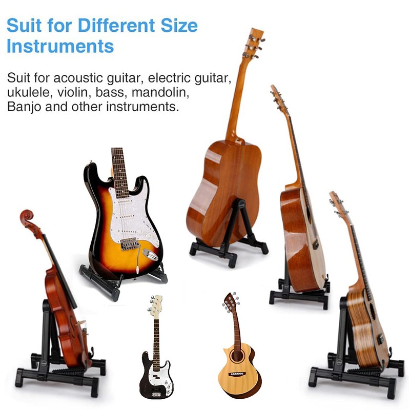 Guitar Stand on the Floor Universal Portable Foldable Acoustic Classical