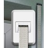 Schellenberg 51207 Sanierungs-Gurtführung DUO Maxi für Rolladengurte mit Zugluftdichtung, Sanierungsgurtführung