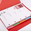 D.RECT Index for A4, K5, 5 Dividers, Ring Binder, Tabs