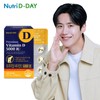 NutriDay 뉴트리디데이 프리미엄 고함량 비타민D 5000IU 30캡슐 (총1개월분) NutriD-Day Premium High Dose Vitamin D 5000IU 30 Capsules (Total 1 Month Supply)