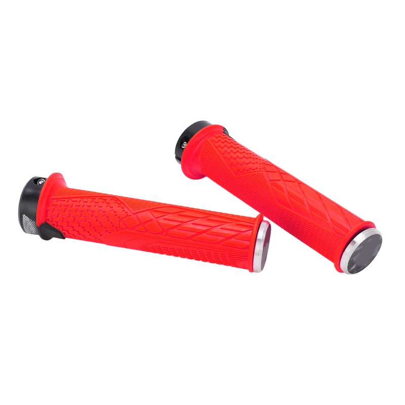 2pcs/set Bike Handlebar Grip Anti Slip Texture Durable Bicycle Handlebar