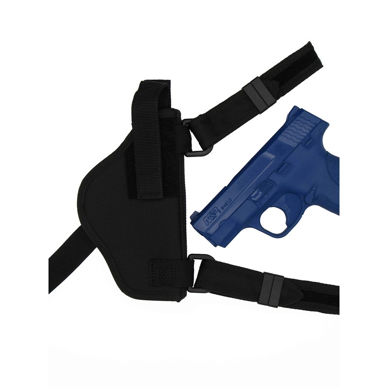 Shoulder Holster with Double Mag Pouch fits Glock .45 Cal