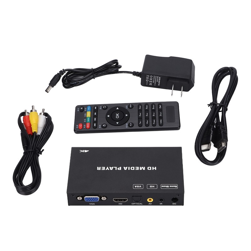 4K A7 HD Media Player Nanotechnology Multifunction Media Player with