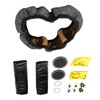 Bling Car Accessories Set Rhinestone Steering Wheel Cover Coaster Starter