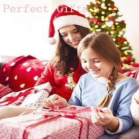 Tassel Jingle Bell Earrings Holiday Xmas Bow Red Dangle Drop Stud for Women Teen Girls Charm Holiday Festival Party Jewelry Cute Gifts Ornament Jewelry New Year Christmas Daughter Niece