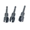 PANOVOS (3pc) Power Wing Nut Driver Set,Slot Wing nuts Drill
