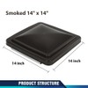 PIT66 New 14" x 14" Replacement Roof Vent Cover Camper