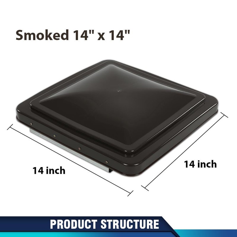 PIT66 New 14" x 14" Replacement Roof Vent Cover Camper