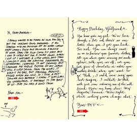 Quiplip Handwritten Yours Truly Birthday Cards, 6-Pack (YT04166PCK)