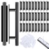 30 Pack Adhesive Cabinet Handles, Self-Stick Peel and Stick Cabinet